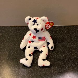 Glory the bear beanie baby